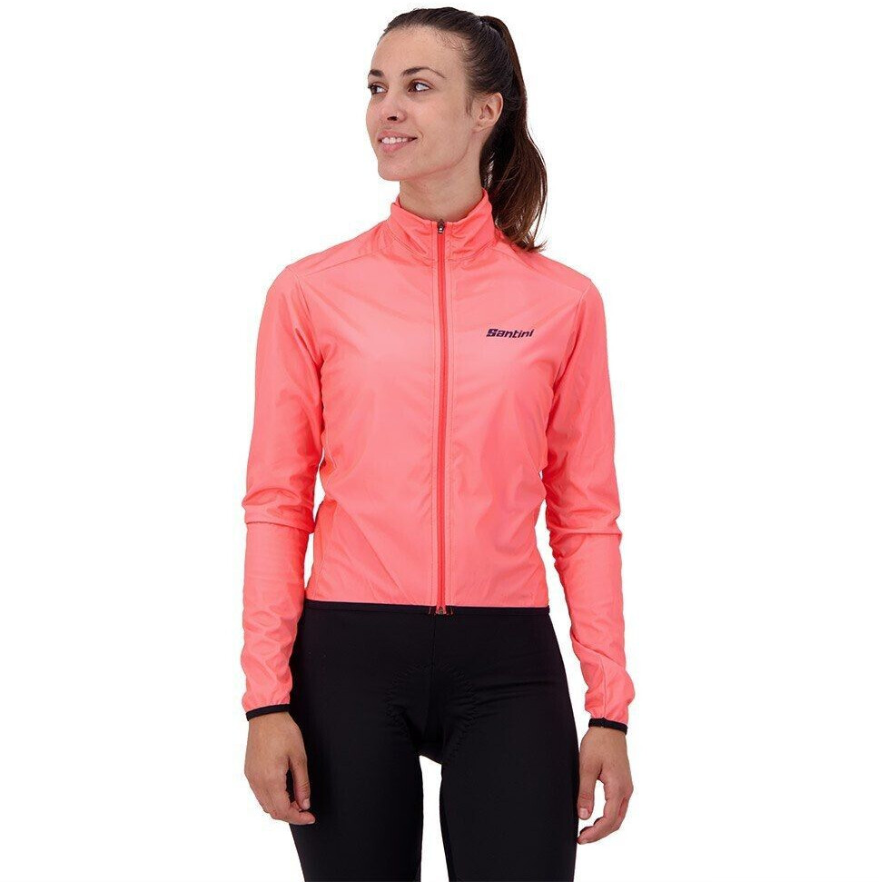 Photos - Cycling Clothing Santini Nebula Jacket Women  orange (SP332L75NEBUL-GN)