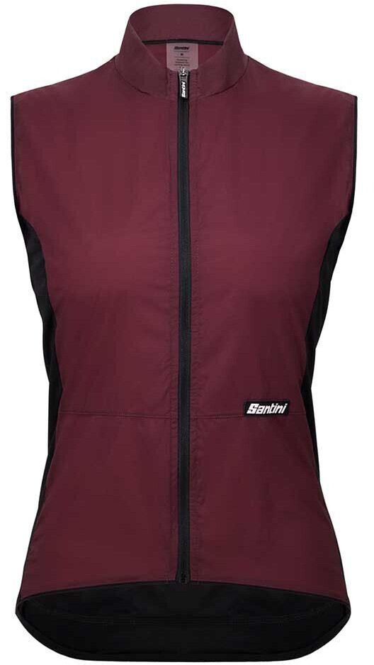 Santini Trail Pocketable Wind Gilet (4M54575TRAIL-BU) red
