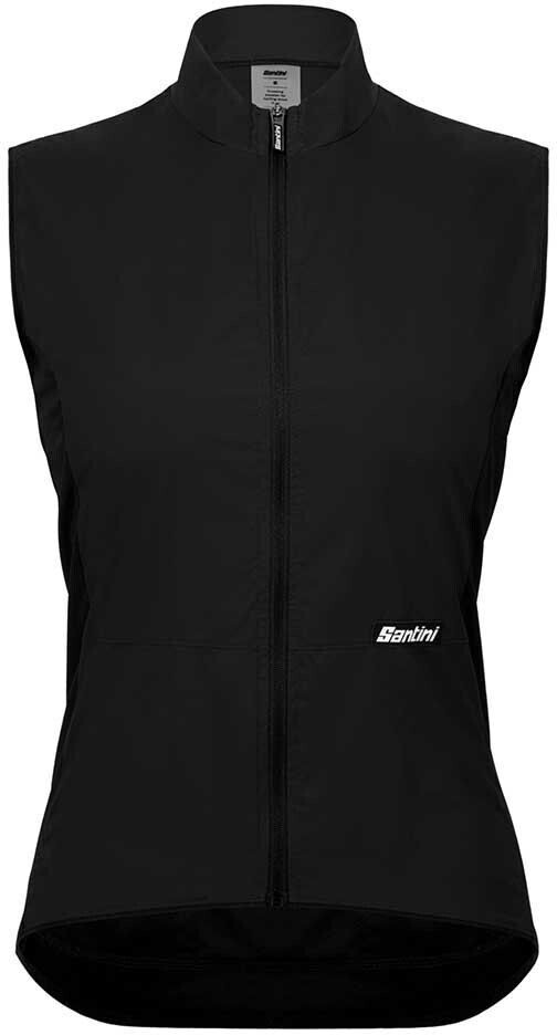 Santini Trail Pocketable Wind Gilet (4M54575TRAIL-NE) black