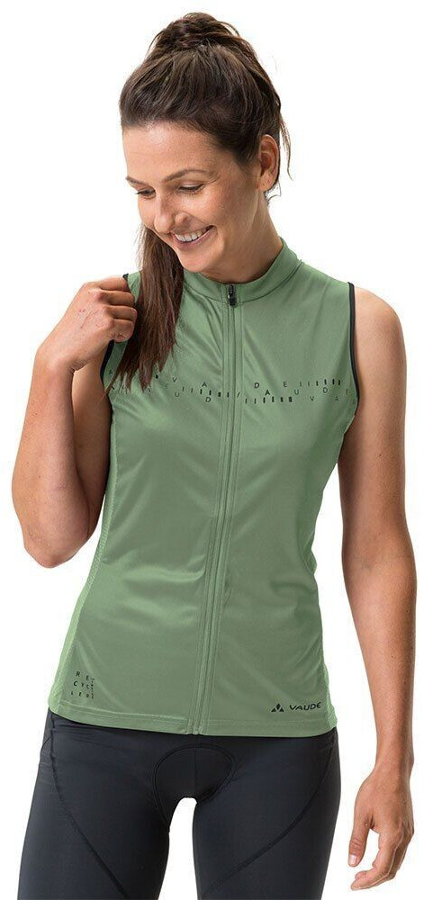 VAUDE Bike Posta Fz Tricot Sleeveless Jersey (Green) Women