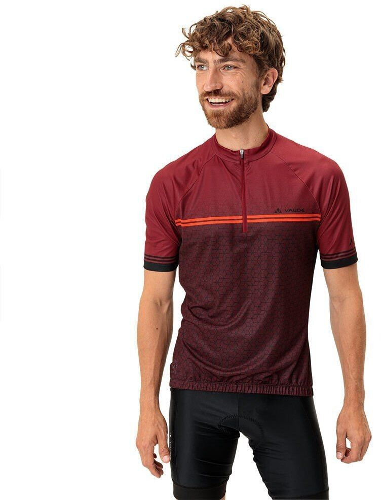 VAUDE Bike Posta II Short Sleeve Jersey (Red) Men