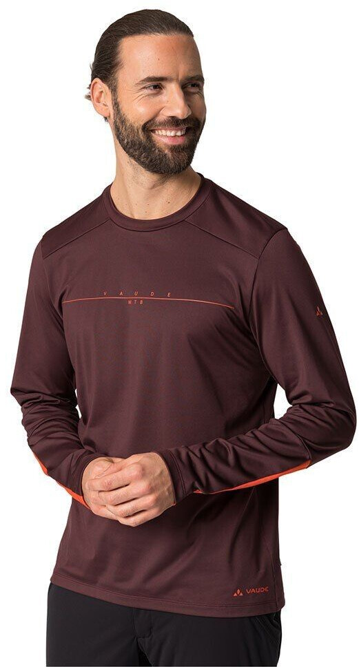 VAUDE Bike Qimsa Long Sleeve T-Shirt (Purple) Men