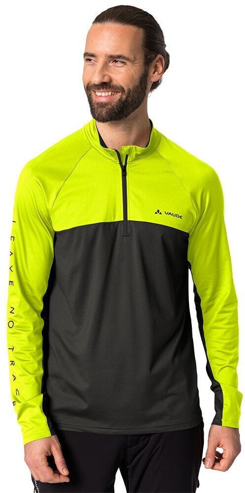 VAUDE Bike Virt II Long Sleeve Jersey (Yellow/Black) Men