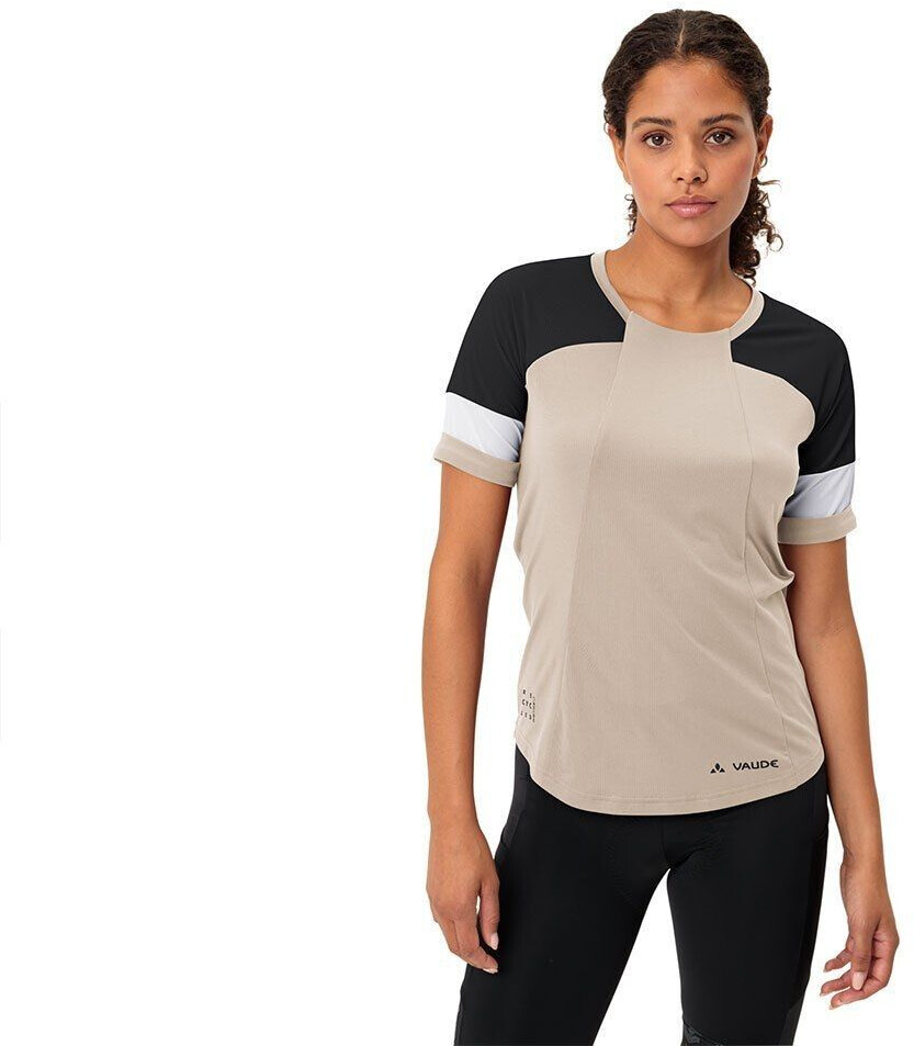 VAUDE Kuro Short Sleeve T-Shirt (Beige) Women
