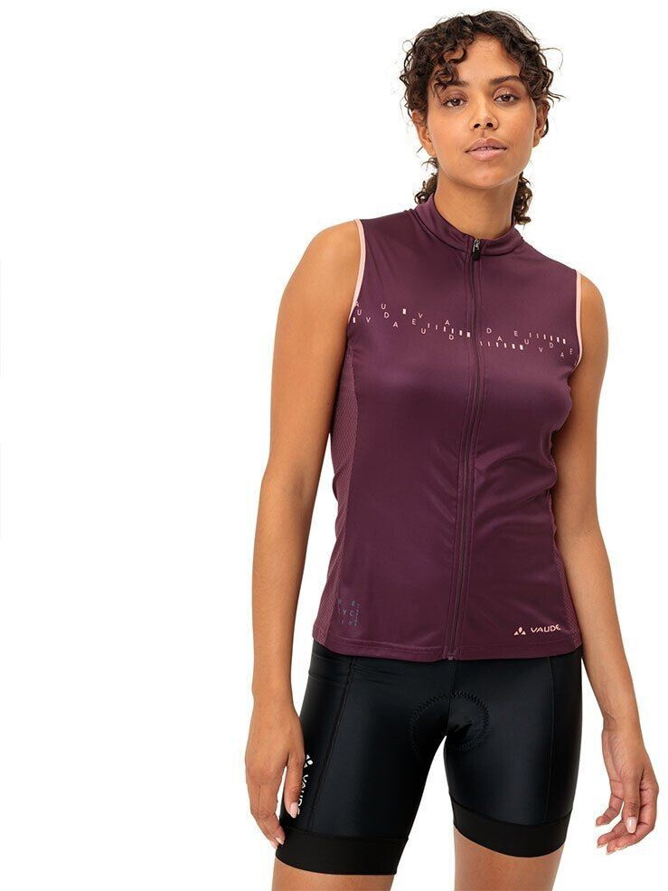 VAUDE Posta Full Zip Sleeveless Jersey (Purple) Women