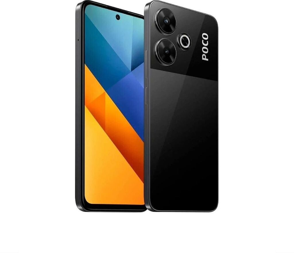 Xiaomi POCO M6 グローバル版スマートフォン 8+256GB 黒 Xiaomi Poco M6 Dual SIM Black 256GB and 8GB RAM