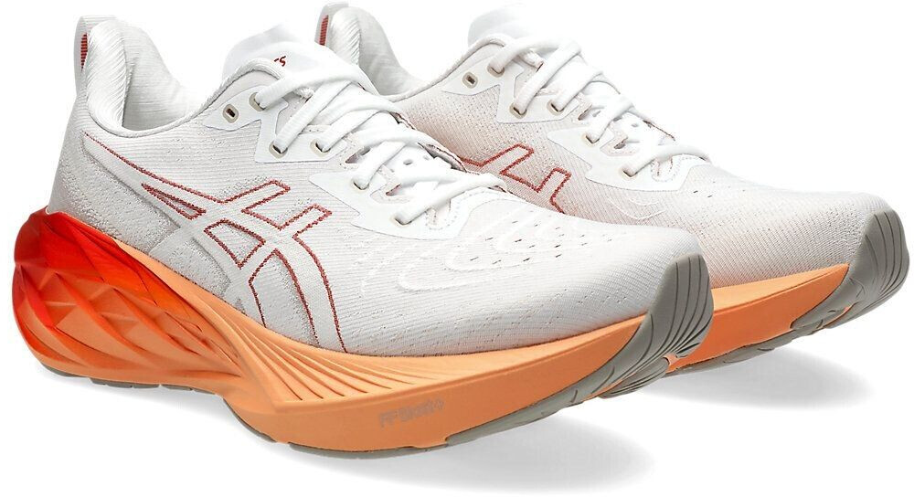Asics blanche orange discount
