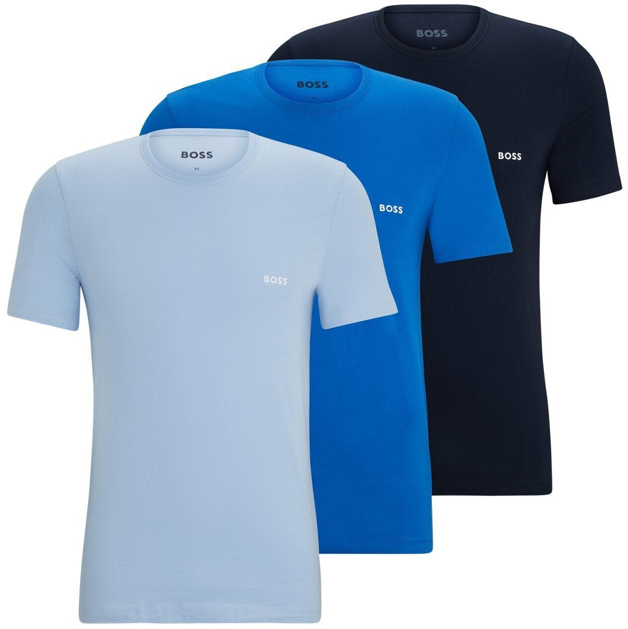 Hugo boss 3 pack t shirts españa store