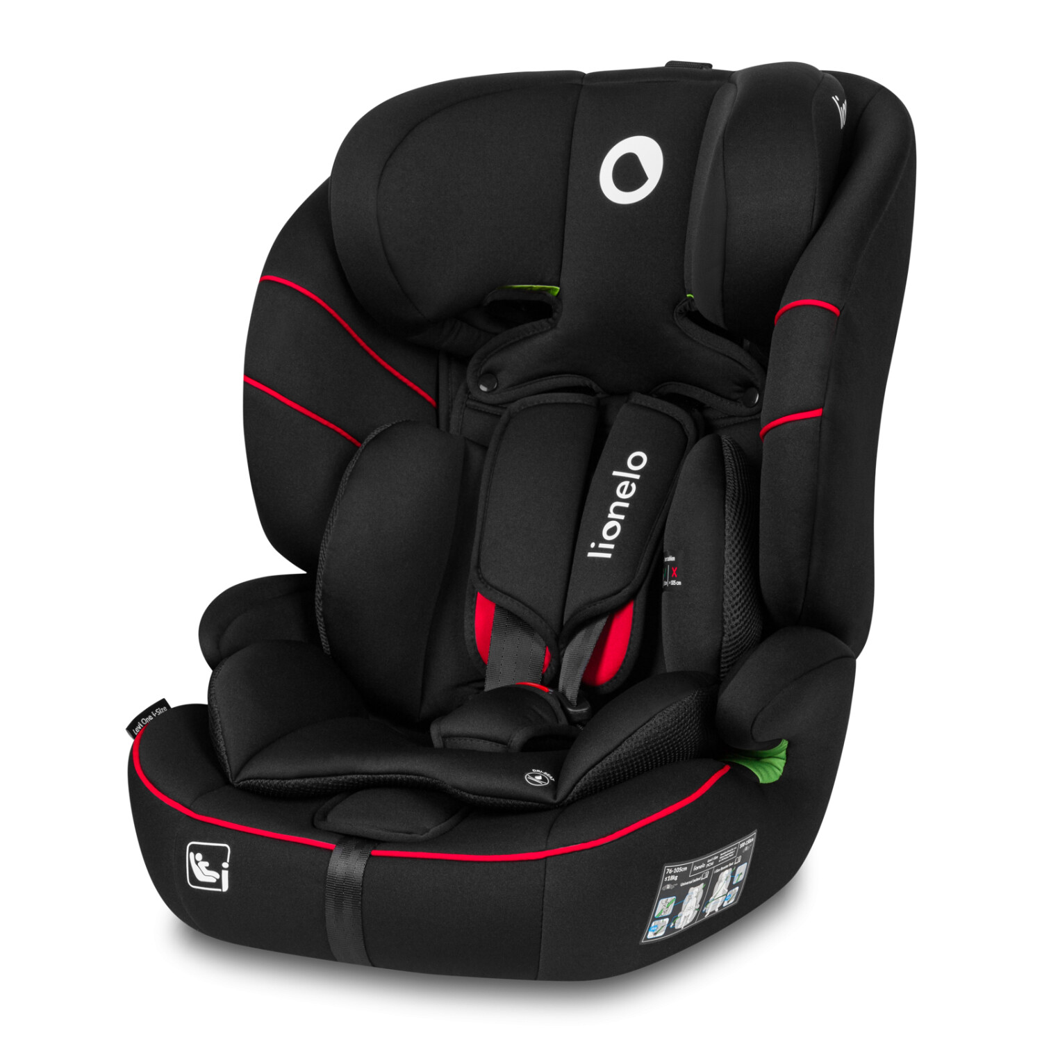 Lionelo Levi i-Size Sporty black
