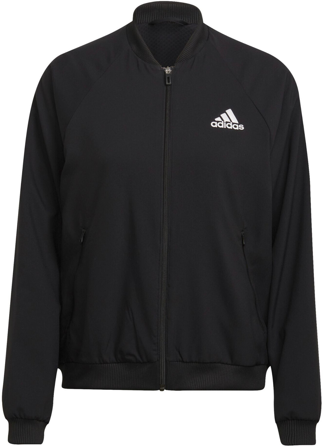Black and white adidas jacket womens store