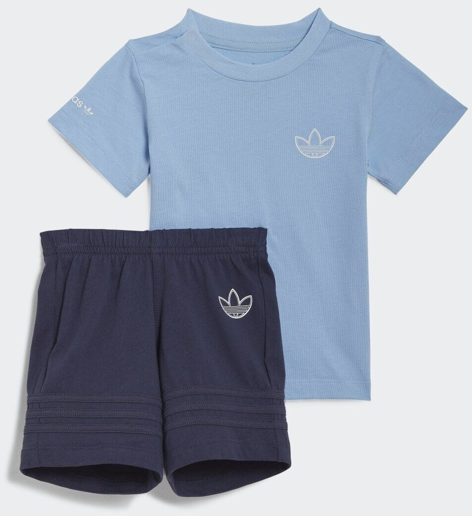 Adidas Kids Kids SPRT Collection Shorts und T-Shirt (HE2071) set clear sky