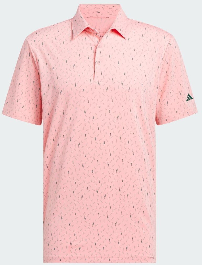 Adidas Man Ultimate365 Allover Print Poloshirt (IL0552) semi pink spark