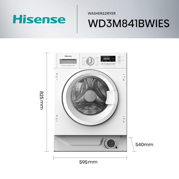 Hisense WD3M841BWIES, Bild 4