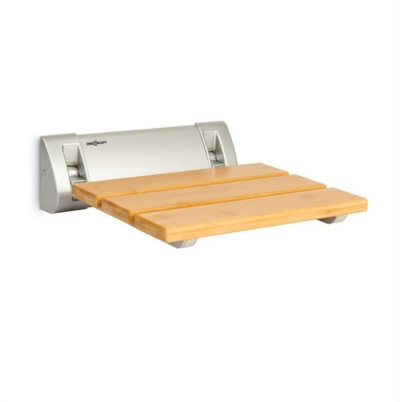 OneConcept Arielle folding shower seat