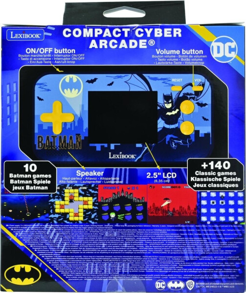 Lexibook Compact Cyber Arcade (JL2367) DC Comics Batman (JL2367AT), Bild 4
