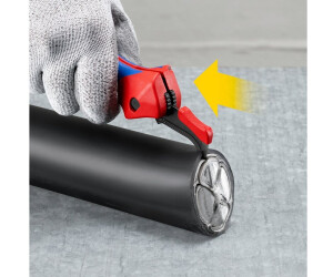 Knipex ontmantelingsmes 145mm – Glijschoen & ratel Knipex ontmantelingsmes 145mm – Glijschoen & ratel
