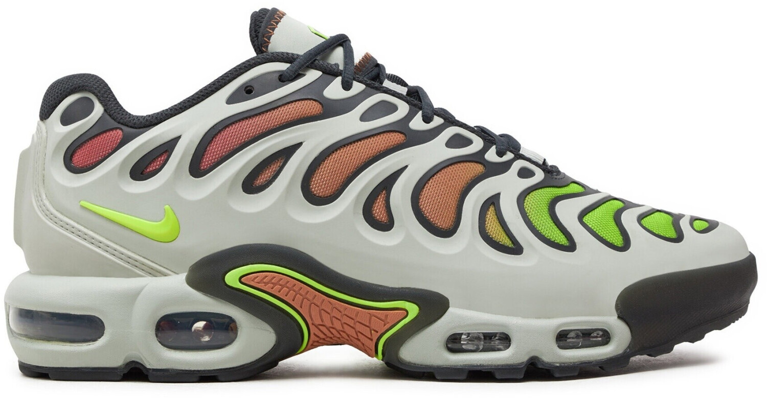 Nike Air Max Plus Drift light silver/dark smoke grey/amber brown/volt