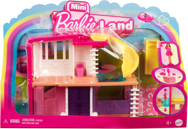 Mattel Mini BarbieLand Doll House Playset With Doll HYF47 au meilleur prix sur idealo
