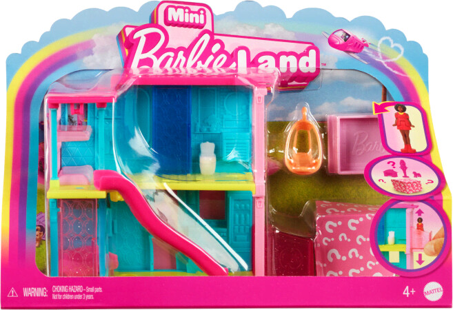 Mattel Mini BarbieLand Doll House Playset With Furniture Accessories HYF46 au meilleur prix sur idealo