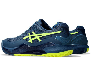 Asics Gel Resolution 9 Clay 1041A375 mako blue safety yellow ab 112 40 Preisvergleich bei idealo