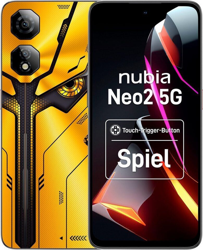 nubia Neo 2 Sunfire Yellow