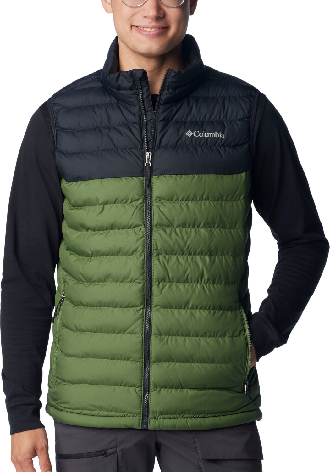 Columbia Powder Lite Vest canteen/black