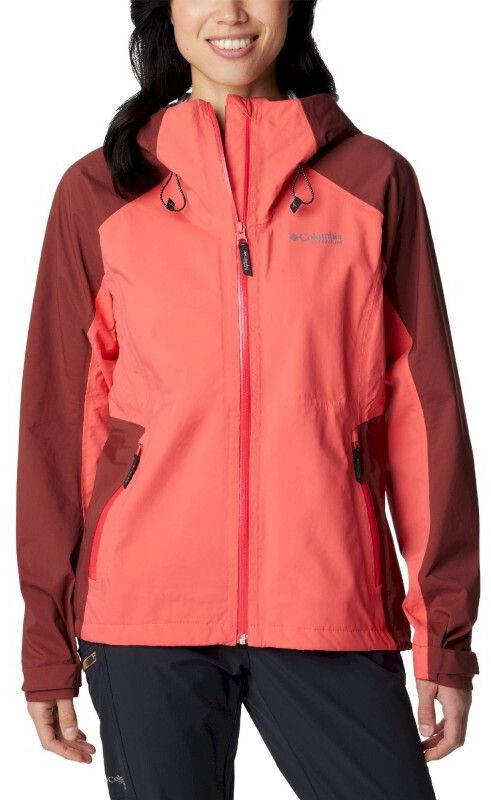 Columbia Women's Mazama Trail Waterproof Jacket juicy/spice
