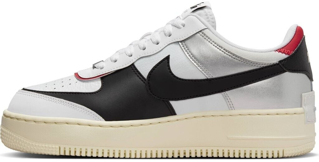 Nike Air Force 1 Shadow Women white black metallic silver gym red ab 139 99 Preisvergleich bei idealo