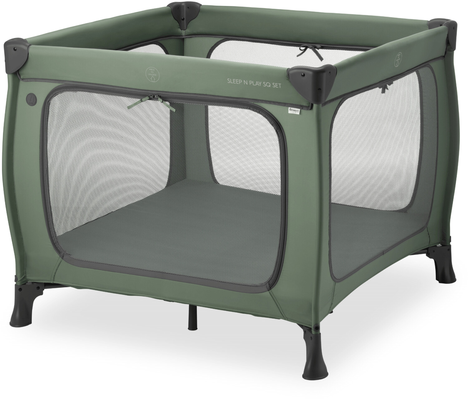 Hauck Sleep N Play SQ dark green