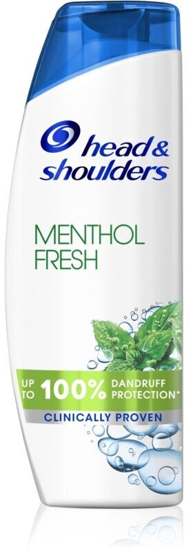 Head & Shoulders Menthol Fresh Anti-Schuppen Shampoo – Für Langanhaltend Frisches Kopfhautgefühl, 340 Ml