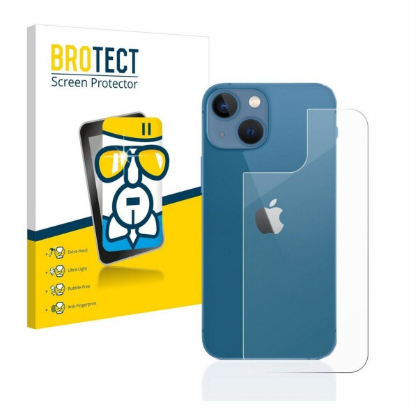 BROTECT 2742921 AirGlass Panzerglasfolie (1 Stück, iPhone 13 mini), Smartphone Schutzfolie