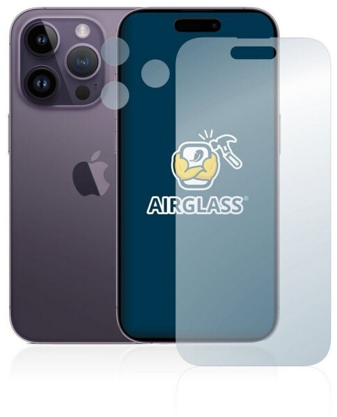BROTECT 2745794 AirGlass Panzerglasfolie (1 Stück, iPhone 14 Pro), Smartphone Schutzfolie, Bild 2