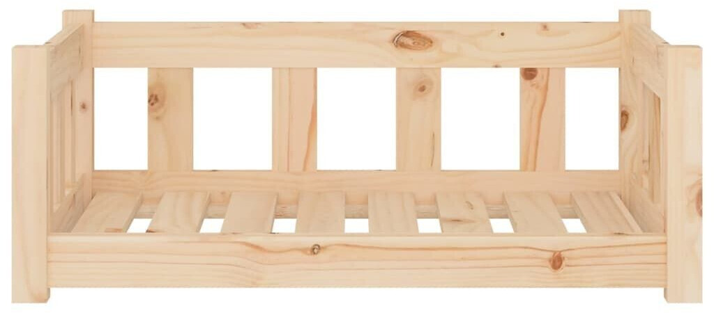 vidaXL Lit pour chien 75.5 x 55.5 x 28 cm naturel vidaXL Lit pour chien 75.5 x 55.5 x 28 cm naturel