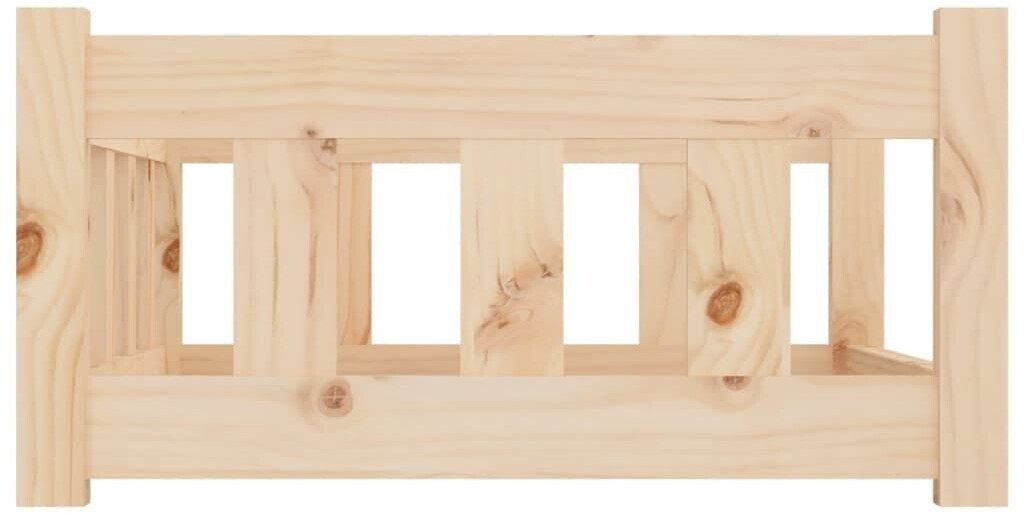 vidaXL Lit pour chien 75.5 x 55.5 x 28 cm naturel vidaXL Lit pour chien 75.5 x 55.5 x 28 cm naturel