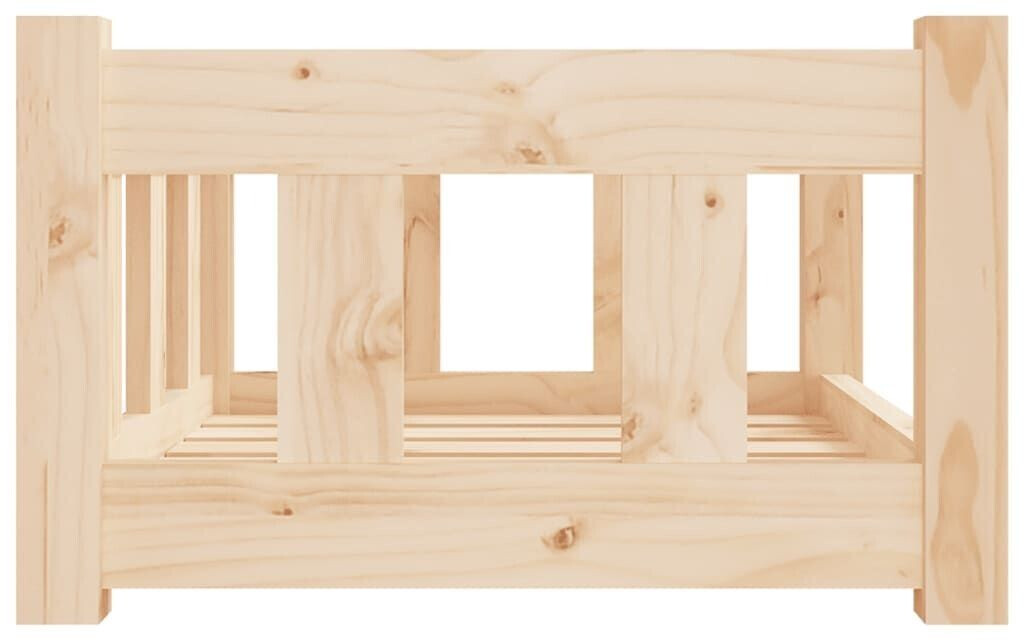 vidaXL Lit pour chien 55.5 x 45.5 x 28 cm naturel vidaXL Lit pour chien 55.5 x 45.5 x 28 cm naturel