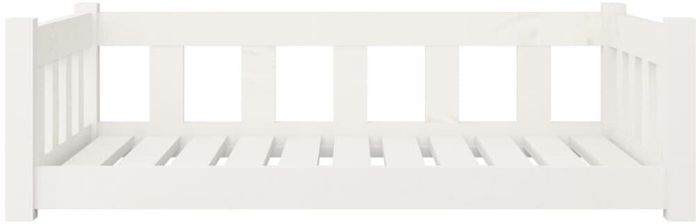 vidaXL Lit pour chien 95.5 x 65.5 x 28 cm blanc vidaXL Lit pour chien 95.5 x 65.5 x 28 cm blanc