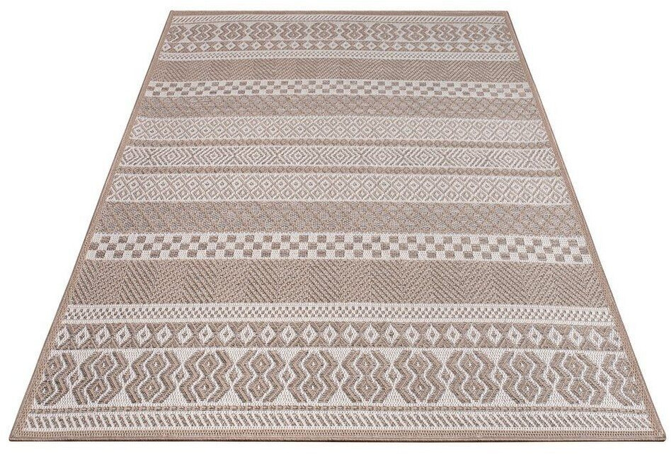 Paco Home Indoor & outdoor Rug Rhombuses 60x100 cm beige