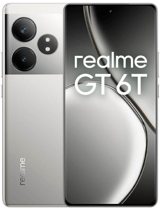 Realme GT 6T 256 Go 8 Go argent