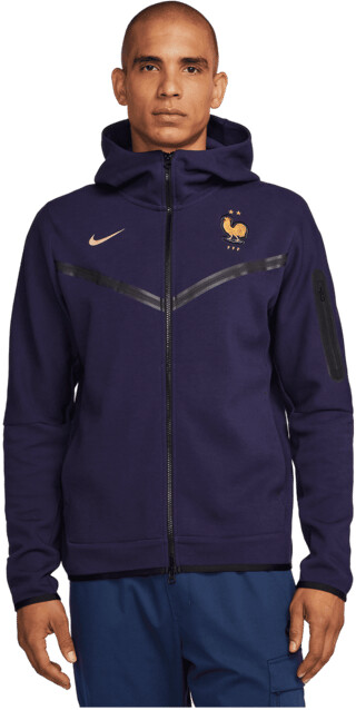 Nike FFF Tech Fleece Windrunner blackened blue club gold ab 124 99 Preisvergleich bei idealo