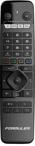 Formuler GTV-IR1 Hybrid Remote Control - Works With Formuler & Dreamlink Boxes