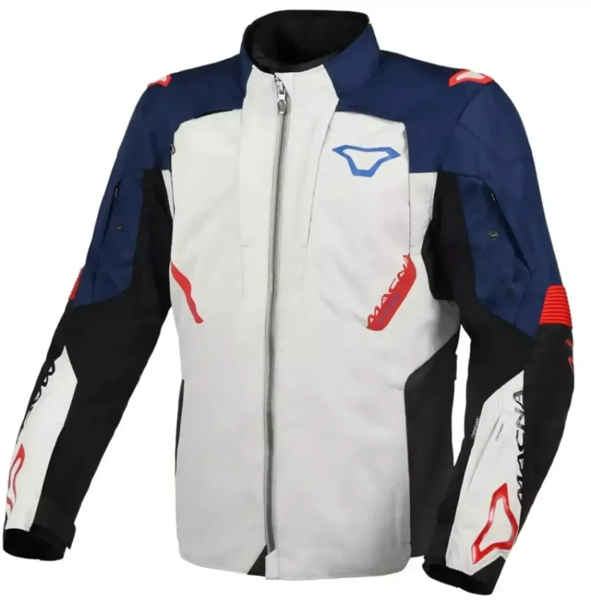 Macna Blouson Notch gris/bleu