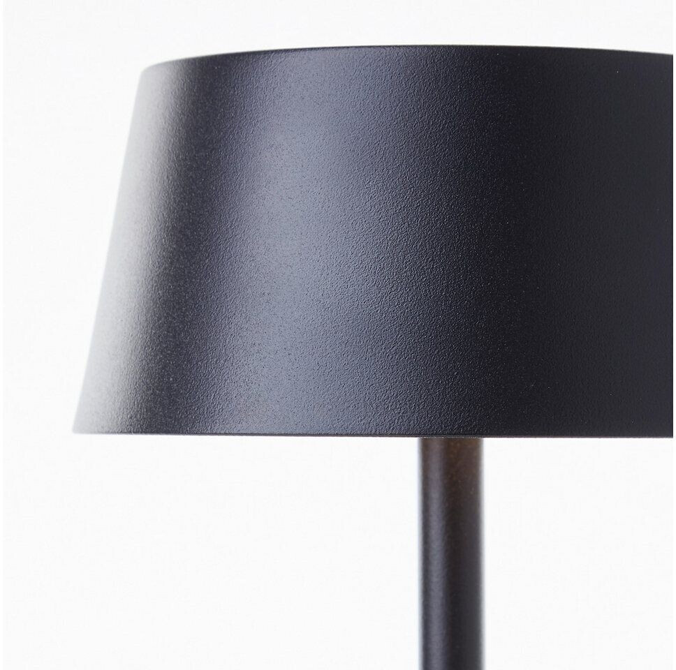 Brilliant LED Solar Outdoor Table Lamp Picco H30cm Black Matt