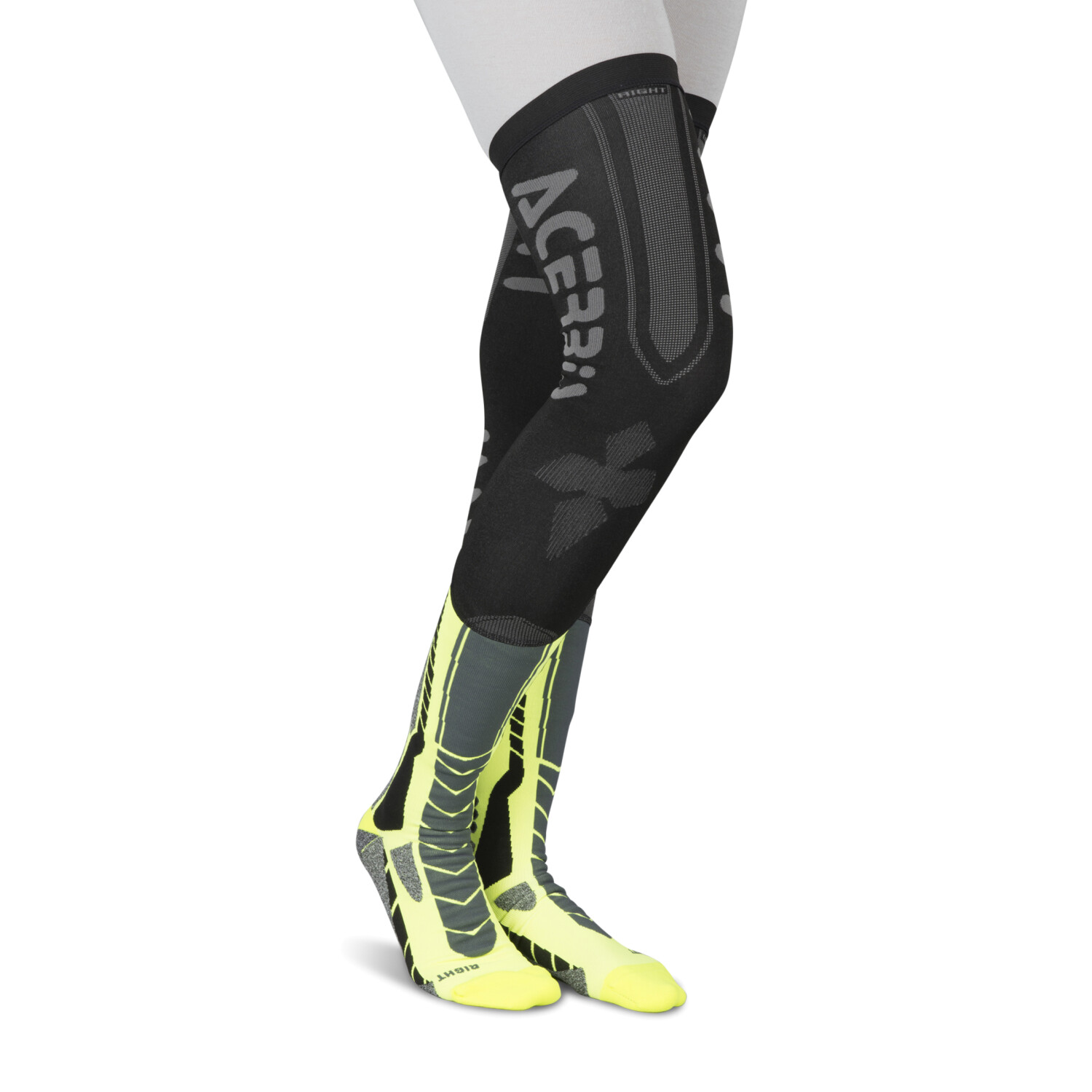 Acerbis X-Leg Pro socks Black/Yellow