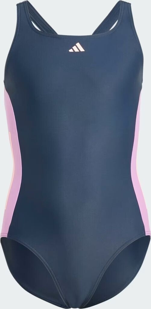 Adidas Cut 3-Stripes Swimsuit (IT2699) aurora ink/preloved purple/pink spark