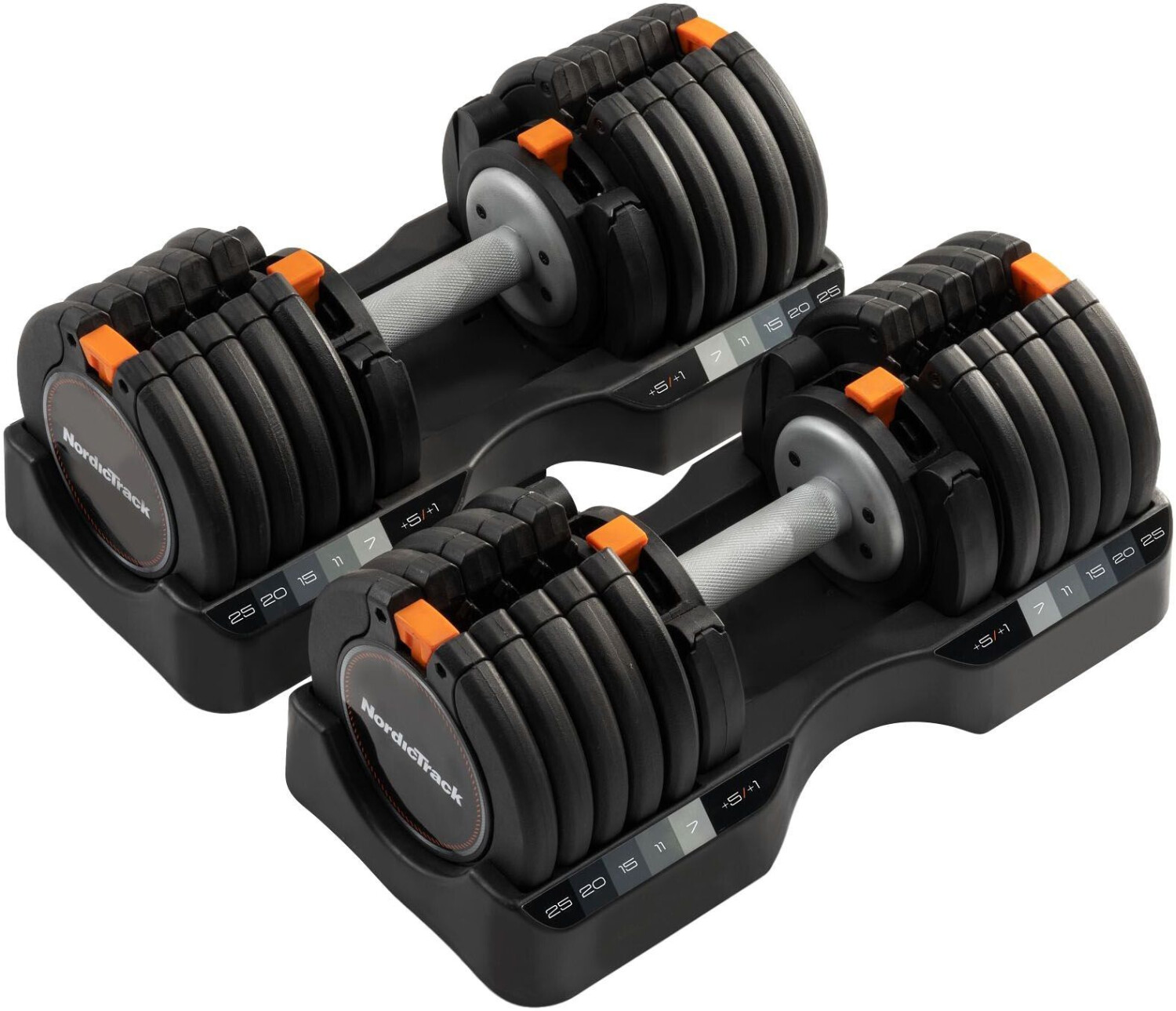 NordicTrack Dumbbell Set with adjustable weights
