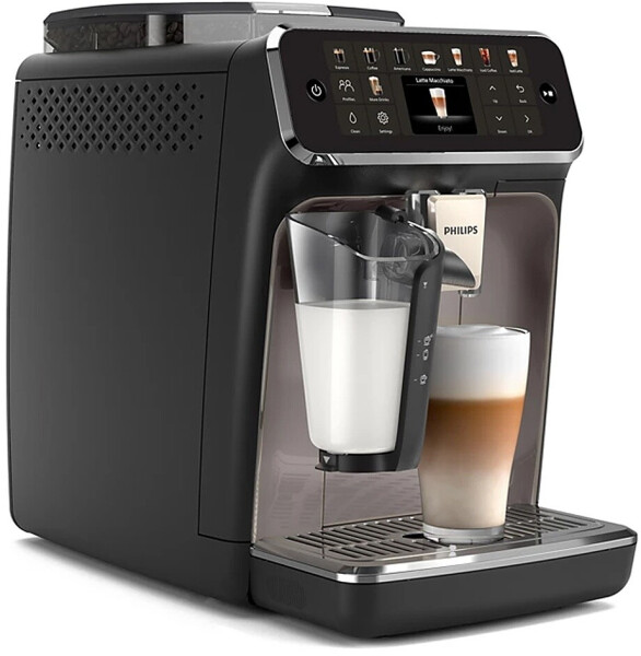 Philips Series 5500 Latte Go Kaffeevollautomat EP5549/70 Schwarz Silber, Bild 3