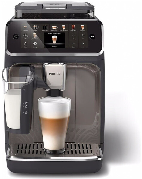 Philips Series 5500 Latte Go Kaffeevollautomat EP5549/70 Schwarz Silber, Bild 4