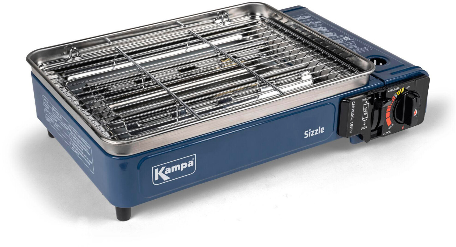 Kampa Dometic Sizzle Barbecue Silver