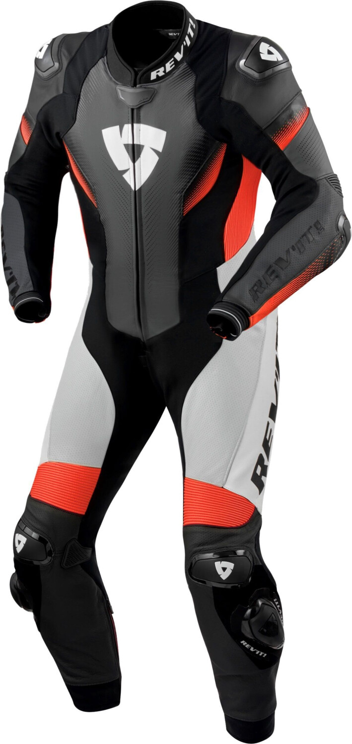 REV'IT! One Piece Control black/neon red