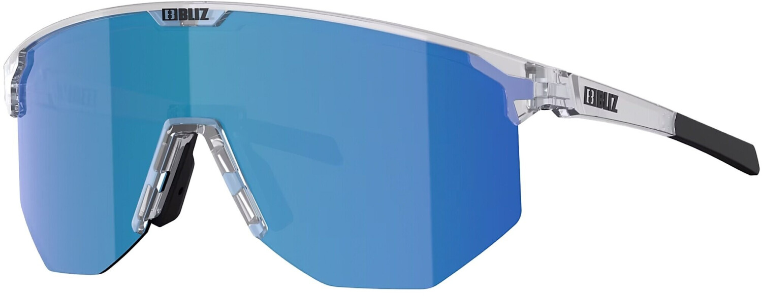 Bliz Eyewear Hero white|crystal/brown w blue multi